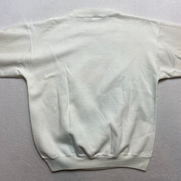 Vintage Stanford University Sweatshirt Men's XL White Graphic Pullover 80s 90s - Picture 11 of 14